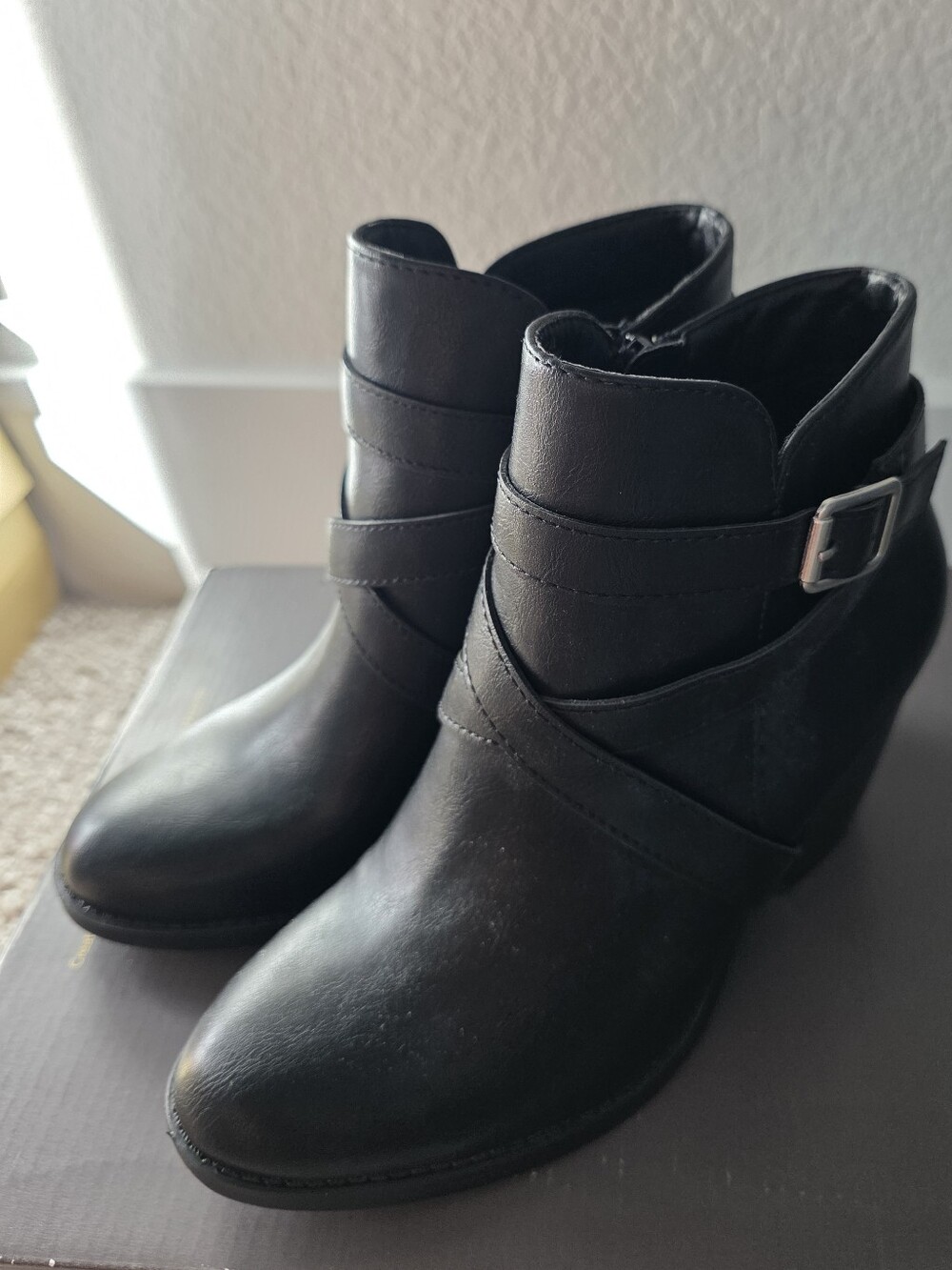 Style & Co. Women's Black Ankle Boots